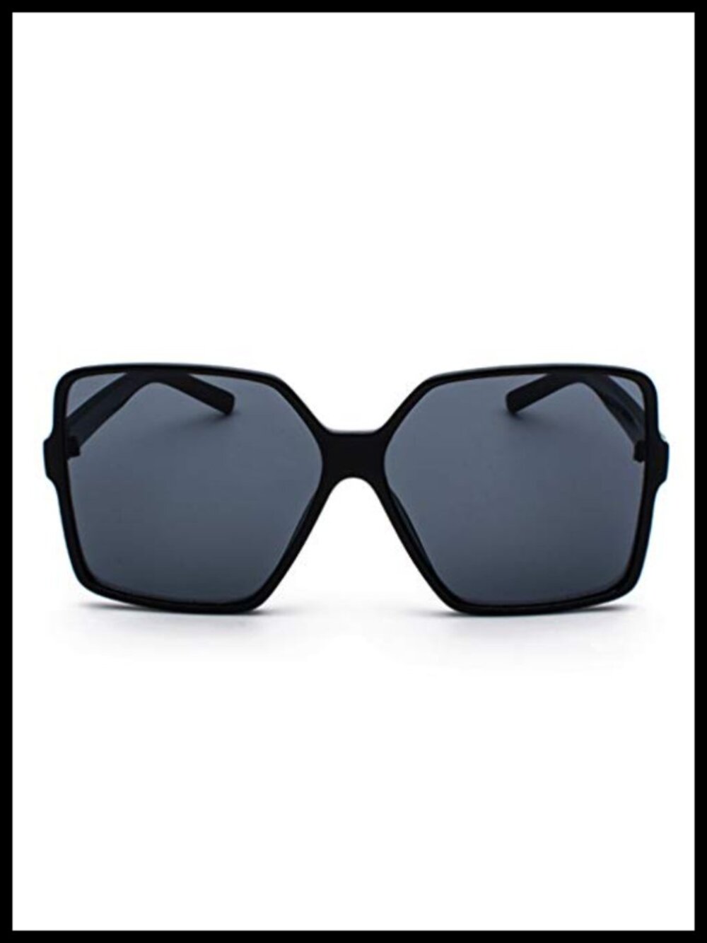 Oversized Square Sunglasses Women UV400 Protection Trendy Shades